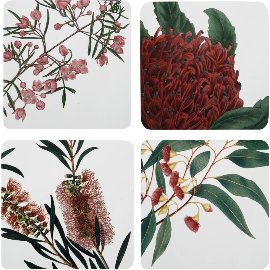 Maxwell And Williams Royal Botanic Gardens Cork Back Coaster 10.5cm Set Of 4 Assorted Gift Boxed 3 Maxwell And Williams Royal Botanic Gardens Cork Back Coaster 10.5cm Set Of 4 Assorted Gift Boxed