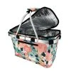 Sachi Insulated Carry Basket With Lid Pastel Blooms