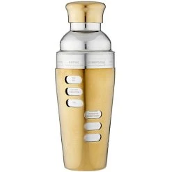 TEMPA Aurora Recipe Gold Cocktail Shaker