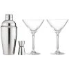 TEMPA Aurora Silver 4 Piece Gift Cocktail Set -Glasshouse Fragrances shop Tempa Aurora Barware Cocktail Sets Matchbox 896926 Aurora CocktailSet4pc Silver2 1024x1024