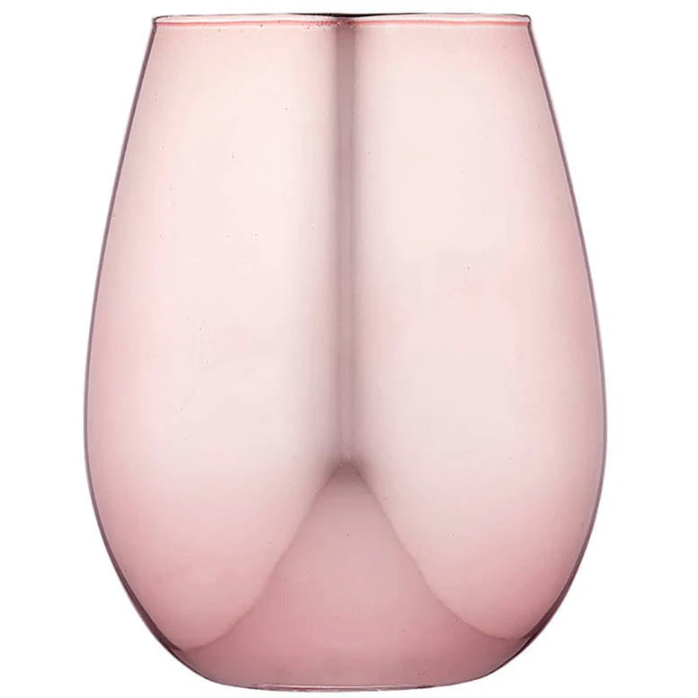 TEMPA Aurora Rose Set Of 2 Glass Tumbler 3 TEMPA Aurora Rose Set Of 2 Glass Tumbler