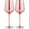 TEMPA Aurora Rose Set Of 2 Wine Glass