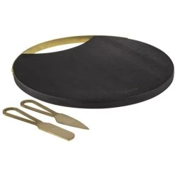 TEMPA Orson Black 3pc Cheese Set