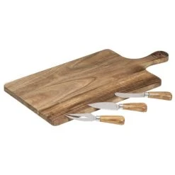 TEMPA Fromagerie Short Rectangle 4pc Cheese Set