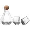 TEMPA Jaxon Clear Assorted 3pc Carafe Set 2 TEMPA Jaxon Clear Assorted 3pc Carafe Set -Glasshouse Fragrances shop WhiteJaxon 3PcGeoCarafeSet clear PKG2 1080x 76864196 5cb8 434b ab5a decd52f29c1c 1024x1024