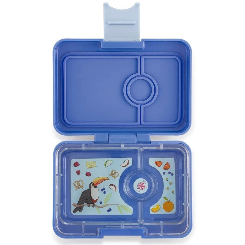 Yumbox Mini Snack Box - Jodhpur Blue 3 Yumbox Mini Snack Box - Jodhpur Blue