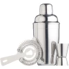 BarCraft Cocktail Kit 500ML 3 Piece Stainless Steel Gift Boxed
